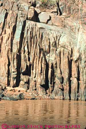 Stock Photo #10147: keywords -  ancient arizona canyon canyons colorado earth erode eroded eroding erosion exposure exposures geologic geological geology grand hard layer layers metamorphic national old park parks river rivers rock rocks schist science southwest strata stratum vert vishnu west western