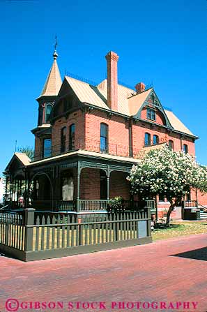 Stock Photo #11773: keywords - architecture arizona brick building design historic home homes house phoenix rosson site southwest style vert victorian west western