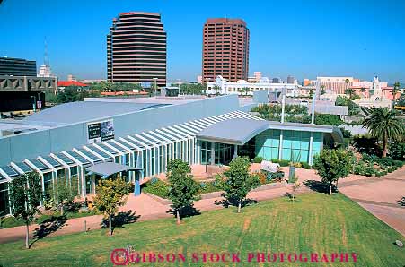 Stock Photo #11776: keywords - architecture arizona cityscape cityscapes design elevate elevated history horz modern museum museums new of overhead phoenix skyline skylines southwest style view west western