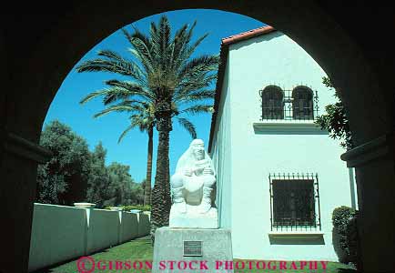 Stock Photo #11777: keywords - arch arizona art entry heard horz museum museums phoenix sculpture southwest west western