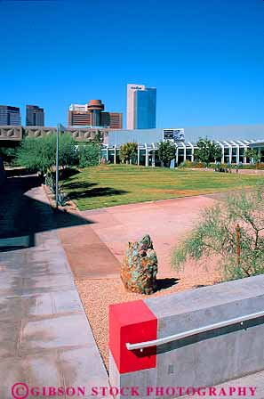 Stock Photo #11786: keywords -  arizona desert deserts downtown history landscape landscaped landscaping museum of outdoor outside phoenix recreation southwest vert west western