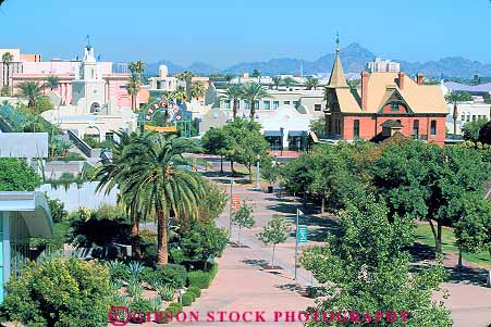 Stock Photo #11787: keywords - arizona buildings heritage horz municipal outdoor outside park parks phoenix public recreation southwest west western