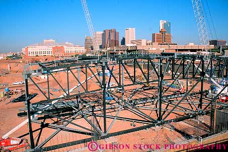 Stock Photo #11800: keywords -  arizona building commercial construct construction crane cranes engineer engineered engineering frame frames framing geometric geometrical geometry high horz metal phoenix rise site southwest steel west western