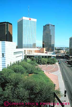 Stock Photo #7488: keywords -  america american architecture arizona building buildings business center cities city cityscape cityscapes downtown modern new office skyline skylines southwest tucson urban usa vert west