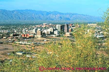 Stock Photo #7489: keywords -  america american architecture arizona building buildings business center cities city cityscape cityscapes downtown horz modern new office skyline skylines southwest tucson urban usa west