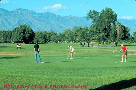 Stock Photo #11685: keywords - arizona course el golf golfer golfers golfing grass green horz lawn men people recreation rio southwest sport summer tucson west western