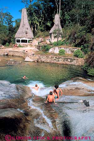 Stock Photo #12827: keywords -  coast coastal country creek creeks destination eden el falls foreign mexico people play playing pool pools puerto resort resorts river slide slides sliding stream streams swim swimming travel tropical vacation vacations vallarta vert water waterfall