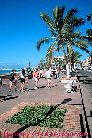 Stock Photo #12830: keywords - coast coastal country destination foreign malecon mexico people puerto resort resorts tourist tourists travel traveler travelers tropical vacation vacations vallarta vert visitors walk walkers walking walks waterfront