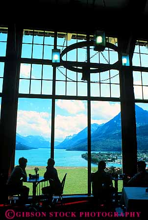Stock Photo #12508: keywords -  alberta architecture building canada different dine dining diningroom distinctive hotel hotels inside lakes landmark landmarks landscape large mountain mountains national natural nature of park parks people prince public resort resorts rocky scenery scenic serene silhouette style summer tall unique unusual vert view wales waterton window windows