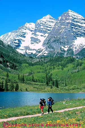 Stock Photo #12839: keywords - adventure alpine aspen backpack backpacker backpackers backpacking bells colorado explore exploring forest geology high hike hiker hikers hiking landscape landscapes maroon men mountain mountains nature near outdoor outside peak people recreation rocky rugged scenery scenic show steep summer summit tall trail trails two vert walk walking wild wilderness