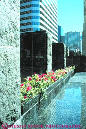 Stock Photo #11031: keywords -  and architecture cities city cityscape cityscapes colorado denver downtown fountain garden metropolitan modern urban vert water