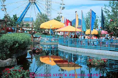 Stock Photo #12624: keywords - amusement colorado denver flags fun horz park parks play playing recreation ride rides six theme thrill vacation