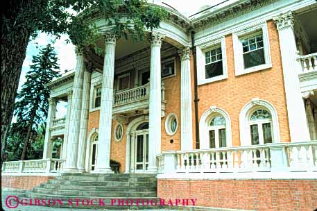 Stock Photo #11048: keywords -  american brick building buildings colorado column columns denver grant historic history home homes horz house humphreys large mansion mansions site