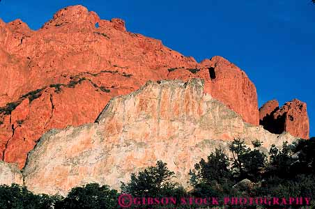 Stock Photo #12699: keywords - attraction colorado exposure formation formations garden geologic geological geology gods horz landscape mountain mountains of outcrop outcropping outdoor outside park parks red rock rocks rocky sandstone scenery scenic sediment sedimentary springs tourist