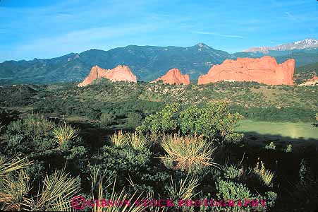 Stock Photo #12700: keywords - attraction colorado exposure formation formations garden geologic geological geology gods horz landscape mountain mountains of outcrop outcropping outdoor outside park parks red rock rocks rocky sandstone scenery scenic sediment sedimentary springs tourist