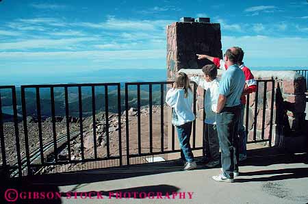 Stock Photo #12844: keywords -  altitude attraction attractions colorado elevate elevated elevation families family famous height high horz landmark landmarks mountain mountains near peak peaks pikes rocky springs summit summits tall top tourist tourists traveler travelers view