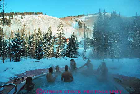 Stock Photo #11916: keywords -  chat chatting chill chilly cold colorado comfort destination group groups horz hot in men mountains outdoor outside people recreation relax relaxes relaxing resort resorts rest rocky share ski skiing snow social sooth soothing spa spas sport sports steam swim talk talking together travel tub tubs vail vapor warm water wet winter women