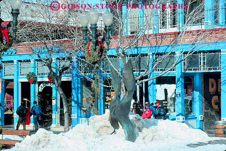 Stock Photo #11920: keywords - aspen buildings business chill chilly cold colorado destination district downhill downtown horz mountains old resort resorts rocky season ski snow tradition travel west western winter