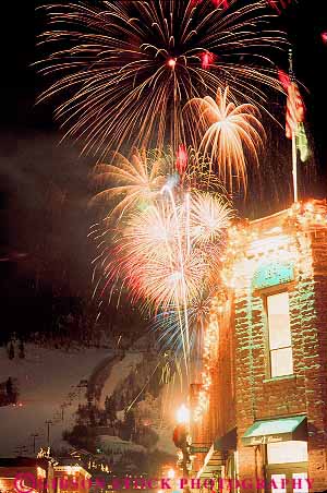 Stock Photo #11924: keywords - annual aspen bright celebrate celebrating celebration chill chilly cold colorado dark destination downhill event fair fairs festival festivals fireworks mountains night resort resorts rocky season ski snow travel vert winter winterskol