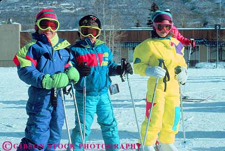 Stock Photo #11935: keywords -  aspen boy boys child children chill chilly cold colorado destination downhill girl girls horz kid kids mountains recreation resort resorts rocky season ski skiers skies skiing snow sport sports travel winter youth