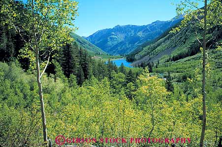 Stock Photo #12860: keywords - alpine aspen colorado destination forest green historic horz lake lakes landscape landscapes maroon mountain mountains natural nature resort resorts rocky scenery scenic summer town towns travel tree trees west western