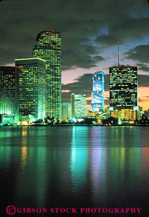 Stock Photo #7512: keywords - aerials america american architecture building buildings business center cities city cityscape cityscapes coast coastal downtown florida marine miami modern new night ocean office seashore shore shoreline skyline skylines urban usa vert