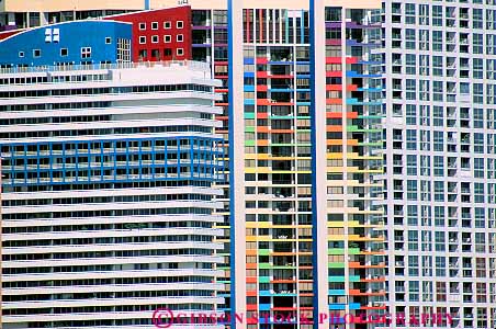Stock Photo #11532: keywords -  abstract apartment architecture building buildings condo condominium condominiums condos florida grid horz line linear lines miami pattern square squares window windows