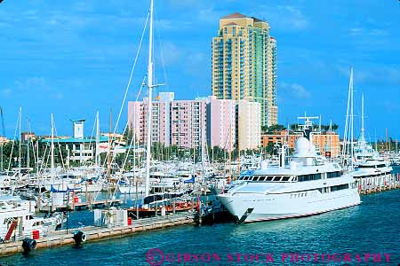Stock Photo #11509: keywords -  beach boat boats cabin cruiser destination florida horz marina marinas miami resort sailboats travel tropical vacation yacht yachts