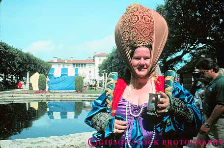 Stock Photo #11554: keywords -  act acting actor actors actress annual costume costumed era event fair faire fairs festival festivals florida fun gathering horz medieval miami people play playing renaissance vizcaya woman
