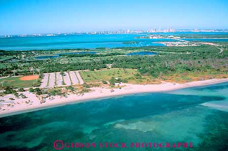 Stock Photo #11561: keywords - aerial aerials beach beaches biscayne coast coastal florida horz island islands key miami ocean sandbar sea shore shoreline tropical water