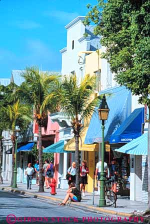 Stock Photo #9504: keywords - along bright building buildings business colorful destination district duvall florida islands key keys resort resorts retail shop shopper shoppers shopping shops store stores street streets sunny town towns travel tropic tropical vacation vert west
