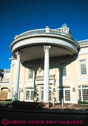 Stock Photo #8296: keywords -  architecture ballroom church circle circular column columns curve curved destination florida greek orlando pillar pillars presidents round rounded station street traditional travel usa vacation vert white