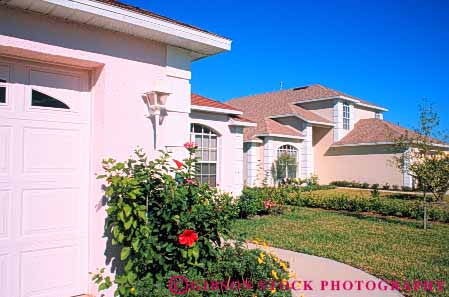 Stock Photo #8298: keywords -  beige destination flo home homes horz house houses identical lawn modern neighborhood neighborhoods ness new orlando repeat repeats repetition residence residential rida same similar travel usa vacation