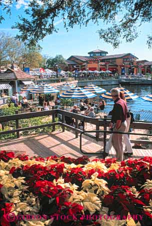 Stock Photo #8317: keywords -  activities activity amusement cafe cafes destination dine dining disney disneyworld eat eating ellas florida food fun leisure orlando outdoor outside patio patios play playing resort resorts restaurant restaurants shade travel umbr umbrella usa vacation vert village