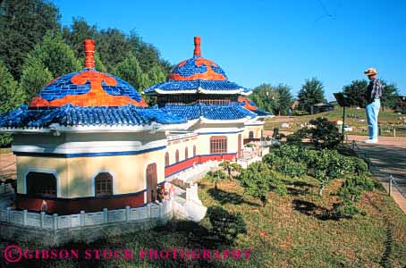 Stock Photo #8371: keywords - activities activity architecture attraction china chinese cultural destination display enghis ethnic florida fun g horz imitate imitation kahn leisure man mausoleum miniature model models of orlando people play replica resort resorts scale splendid tourist travel usa vacation views