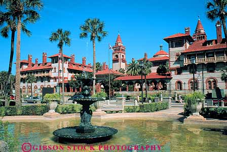 Stock Photo #12888: keywords -  american architecture attraction attractions augustine building city college colleges design destination education educational flagler florida historic history horz old saint school schools site st st. style tourist tower towers traditional travel