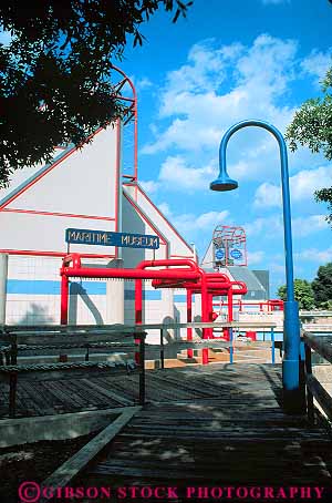 Stock Photo #12168: keywords -  architecture around buildings design florida jacksonville maritime modern museum museums new path paths style vert walk walkway