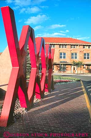 Stock Photo #18524: keywords -  art landmark metal missoula montana mountain old public railroad red region rocky sculpture sculptures state station stations vert