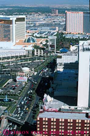 Stock Photo #7526: keywords -  america american architecture building buildings business casino casinos center cities city cityscape cityscapes downtown elevated hotel hotels las modern nevada new office resort skyline skylines strip travel urban usa vacation vegas vert view