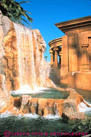 Stock Photo #8057: keywords -  architecture bay casino casinos destination fountain hotel hotels las mandalay nevada resort resorts travel usa vacation vegas vert