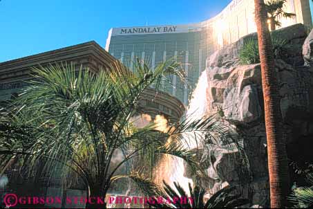 Stock Photo #8058: keywords -  architecture bay casino casinos destination fountain horz hotel hotels las mandalay nevada resort resorts travel usa vacation vegas