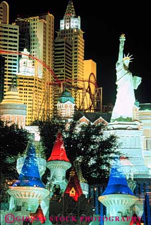 Stock Photo #8088: keywords - abstract abstraction abstracts advertise advertisement architecture bright casinos color colorful dark destination double dusk evening exposure graphic hotels las lighting lights neon nevada night resort resorts sign travel usa vacation vegas vert