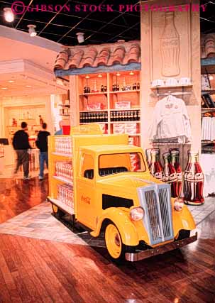 Stock Photo #8122: keywords -  coke cola destination display las museum museums nevada travel usa vegas vert