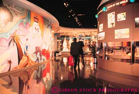 Stock Photo #8123: keywords -  coke cola destination display horz las museum museums nevada travel usa vegas