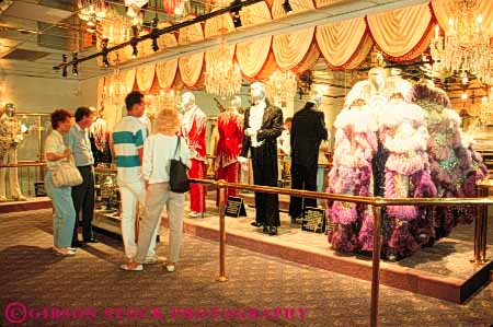 Stock Photo #8138: keywords - clothes clothing costume costumes destination display dress gown gowns horz interior intricate las liberace museum museums nevada ornate robe showy travel usa vegas