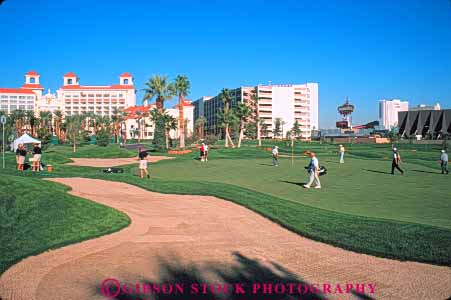Stock Photo #8173: keywords - activities activity casinos club course desert destination fun game games golf golfing horz hotels inn las nevada people play recreation relax resort resorts tourist tourists travel traveler travelers usa vacation vegas
