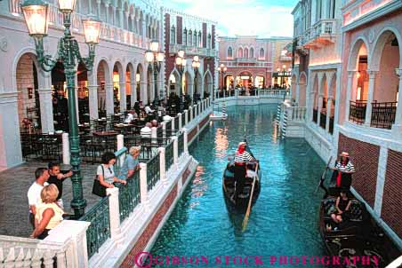 Stock Photo #8190: keywords -  activities activity boat canal casinos destination fun game games gondola horz hotel hotels inside interior las nevada people play recreation relax resort resorts ride riders tour tourist tourists travel traveler travelers usa vacation vegas venetian water