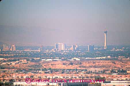 Stock Photo #8203: keywords -  air casinos destination environment haze horz hotels las nevada pollute polluted pollutes polluting pollution poor quality resort resorts smog smoke traffic travel urban urbanization usa vacation vegas