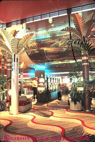 Stock Photo #8207: keywords -  airport casinos decor decorate design destination gamble gambling hotels interior las machine machines nevada resort resorts slot travel usa vacation vegas vert