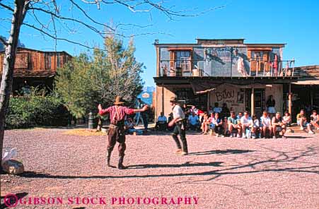 Stock Photo #8221: keywords -  activities activity attraction audience children cowboy destination ghost historic history horz las nevada old show tourist town travel usa vacation vegas west western